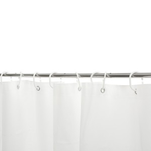 Cortina antimicrobiana de banho PEVA de 72×70” da moda