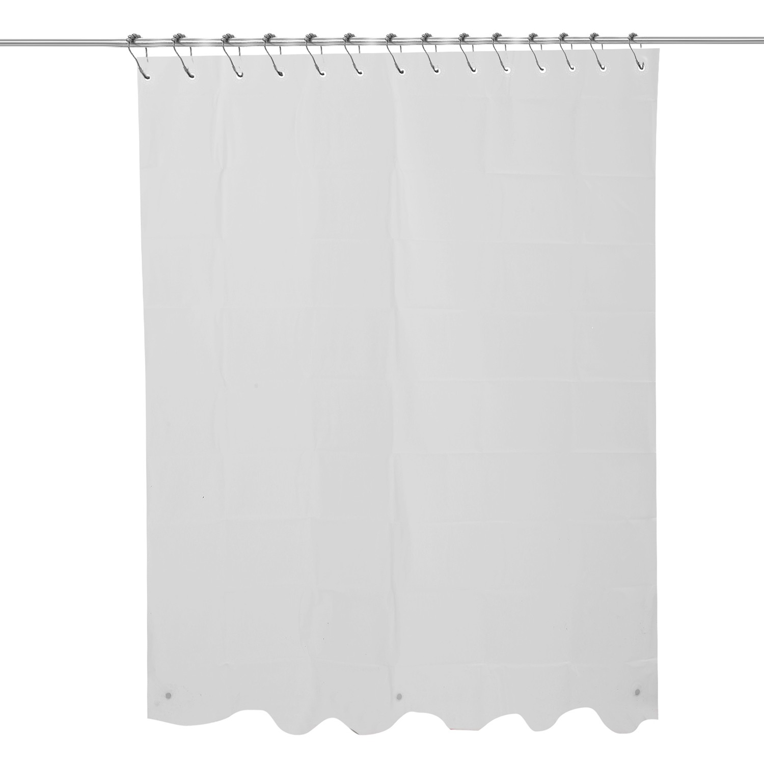 Cortina antimicrobiana de banho PEVA de 72×70” da moda