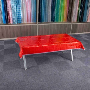 Pano de mesa com design impresso personalizado de alta qualidade