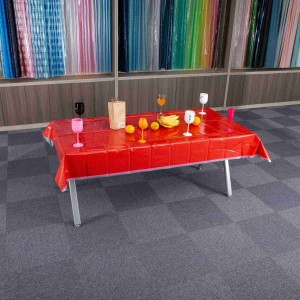Pano de mesa com design impresso personalizado de alta qualidade