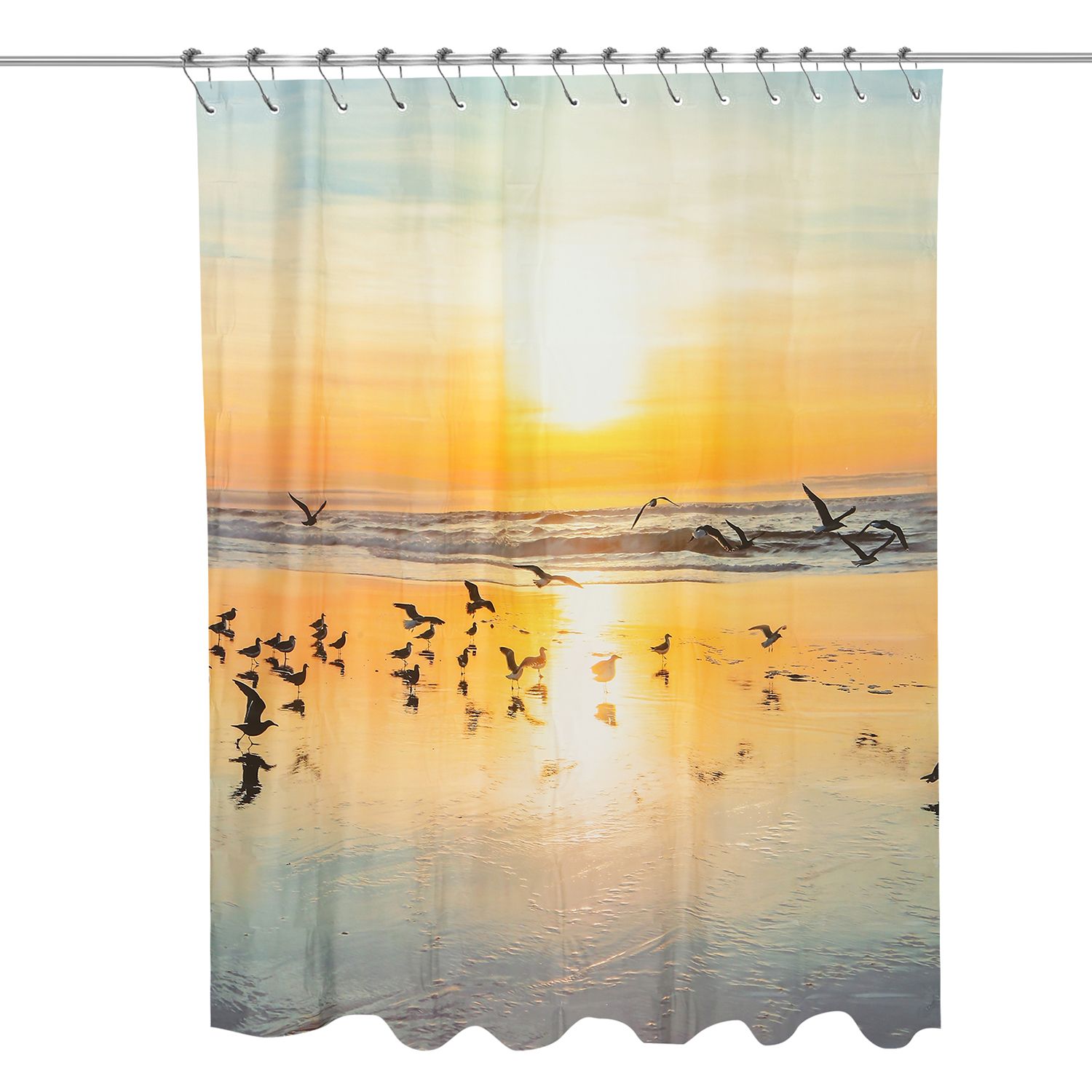 Vendas quentes Home Sense Cortinas de chuveiro personalizadas ocidentais à prova d'água