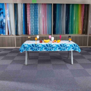 Venda quente impressão personalizada toalhas de mesa PEVA de boa qualidade