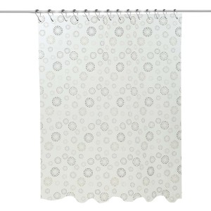 Cortina de chuveiro com design personalizado à prova d'água resistente a mofo
