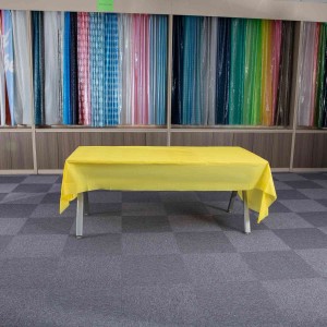 Toalha de mesa descartável para festas de banquetes