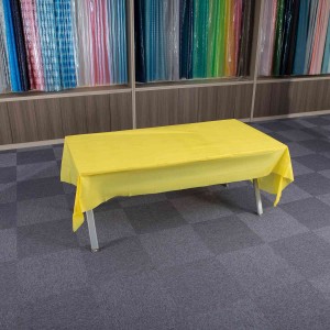 Toalha de mesa descartável para festas de banquetes