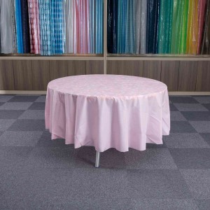 Cobertura de mesa para mesas redondas de restaurante de hotel