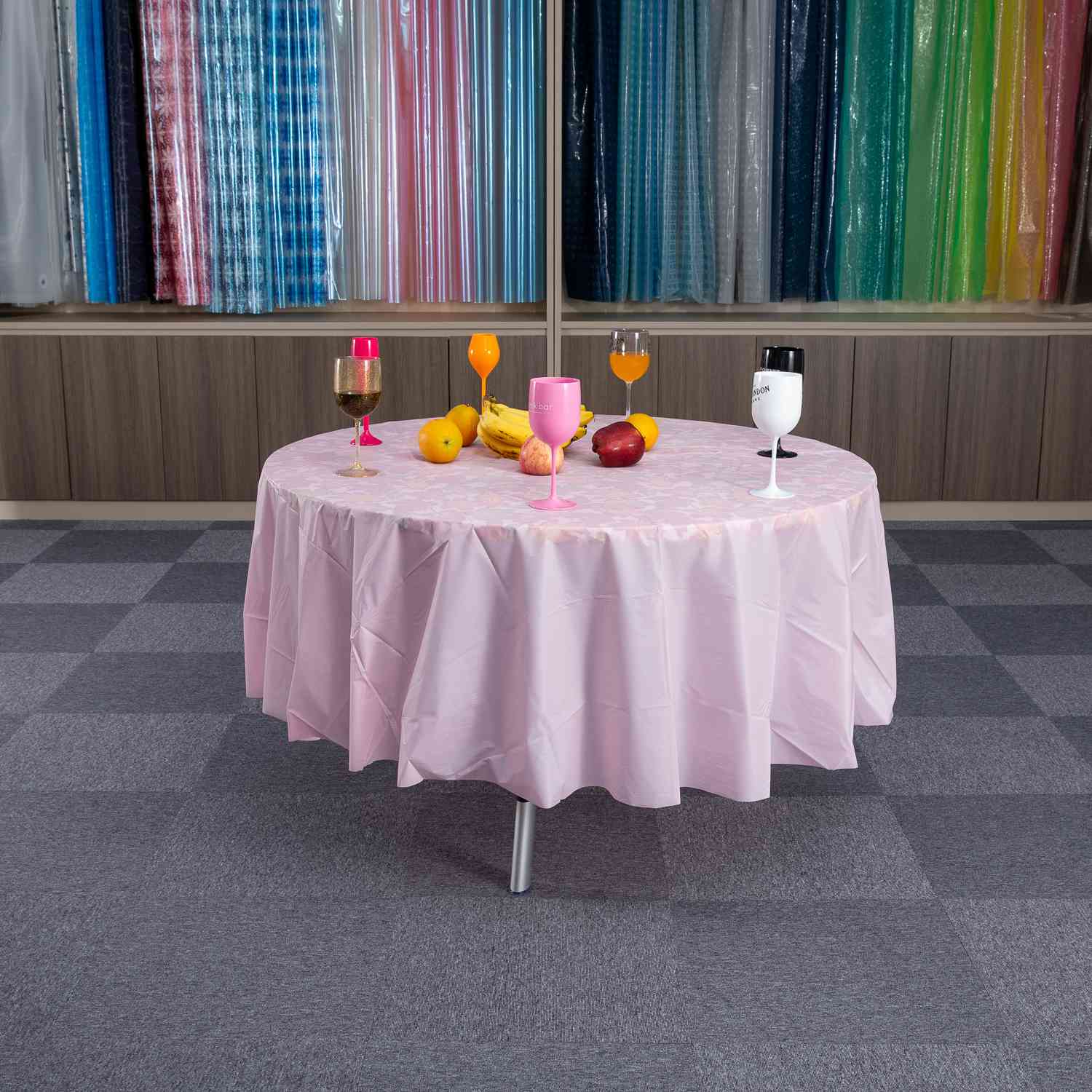 Cobertura de mesa para mesas redondas de restaurante de hotel