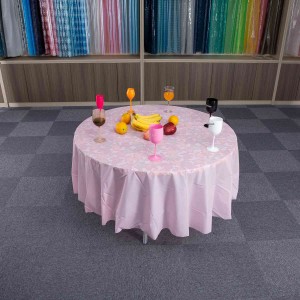 Cobertura de mesa para mesas redondas de restaurante de hotel