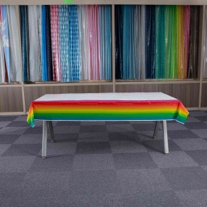 Capas de mesa impressas digitalmente personalizadas para festas, piquenique, acampamento