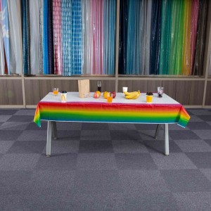 Capas de mesa impressas digitalmente personalizadas para festas, piquenique, acampamento