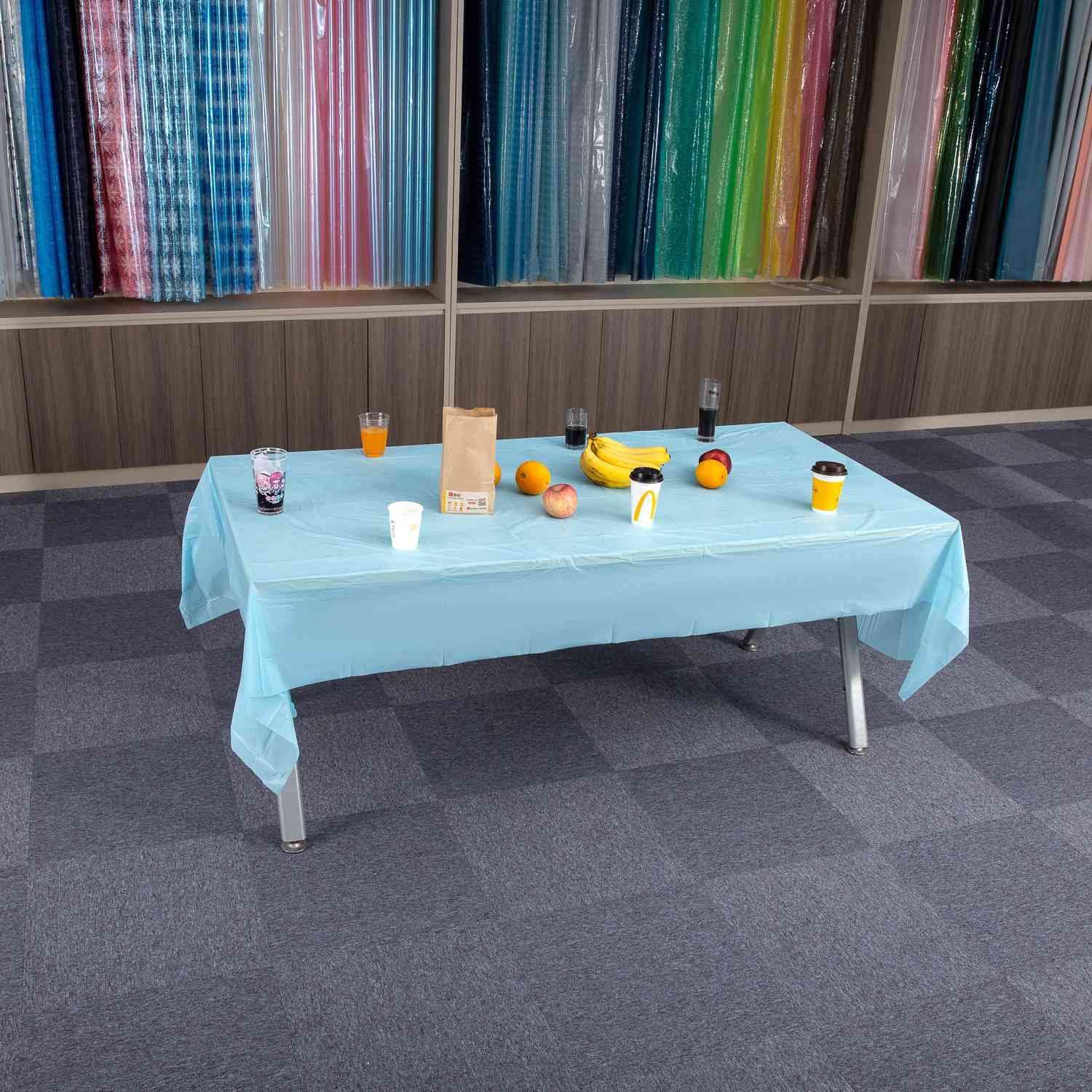 Pano de mesa degradável à prova de óleo à prova d'água