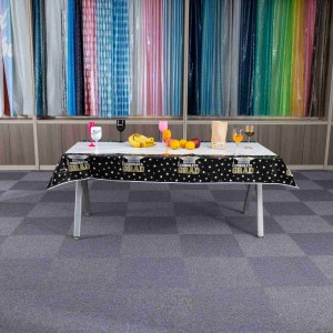 Toalha de mesa descartável para festa de acampamento de Natal de casamento à prova d'água
