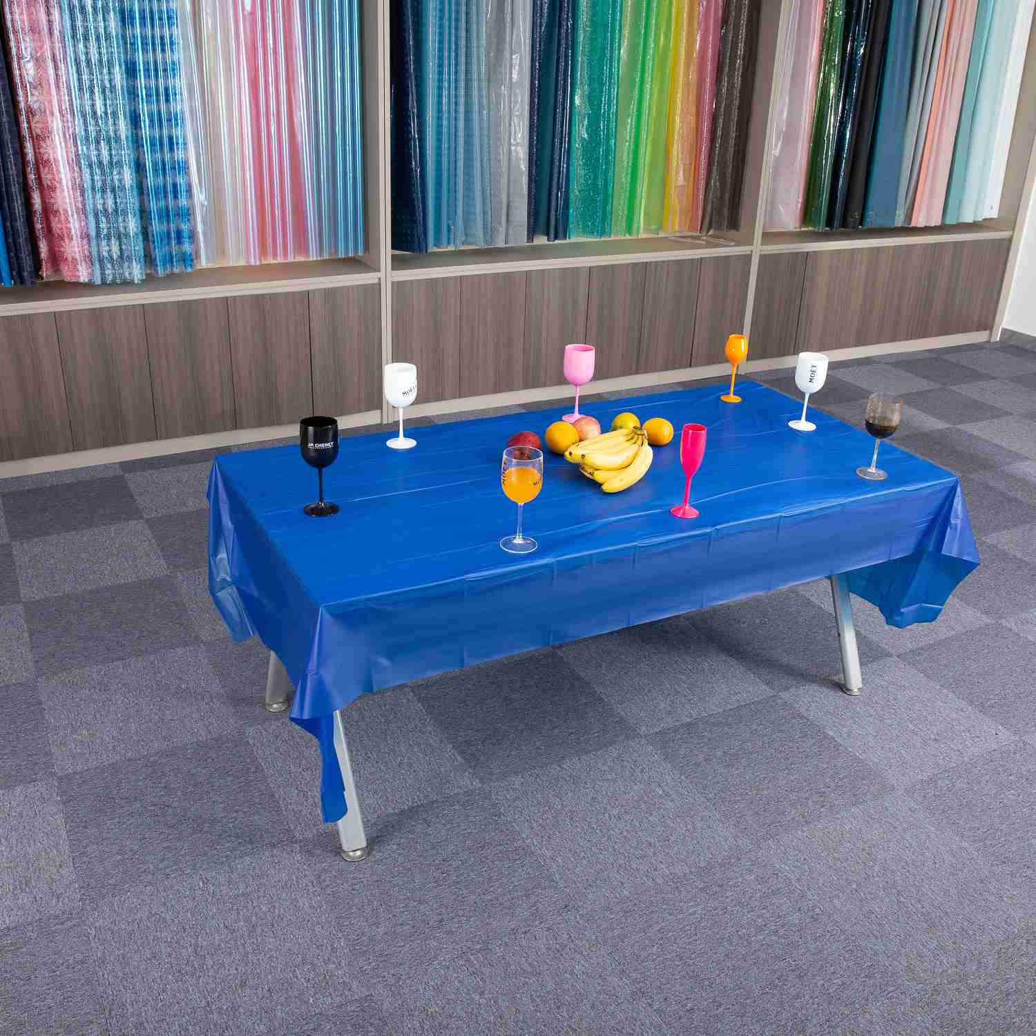 Toalha de mesa PEVA degradável para uso diário em festas de casamento